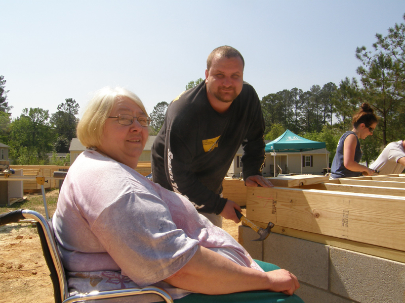 Home Owner - Debbie Lewis and son  Ben 2
