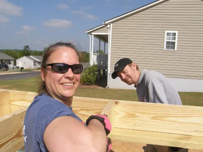 Home Owner - Debbie Lewis  son  Josh 5